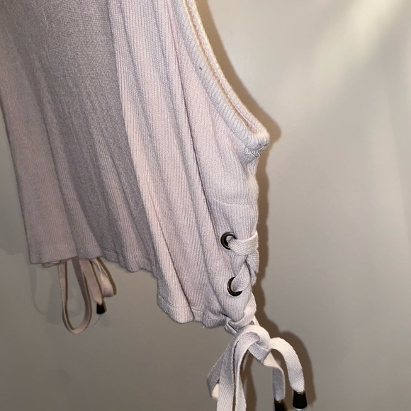 Beige crop top - Picture 3 of 4